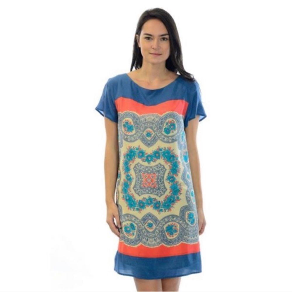 Meadow Rue silk dress. Size Small